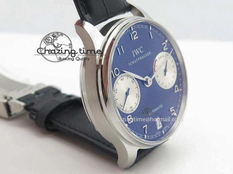 MIROTIME 0327 Portuguese Real PR IW500112 ZF 1:1 Laureus Edition On Black Leather Strap A Flexible 7369